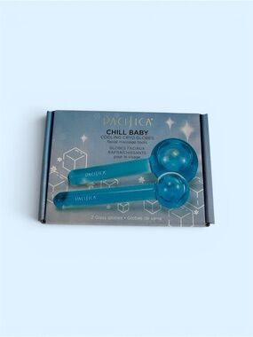 NIB! Pacifica Blue Cooling Cryo Globes Facial Massage Tools